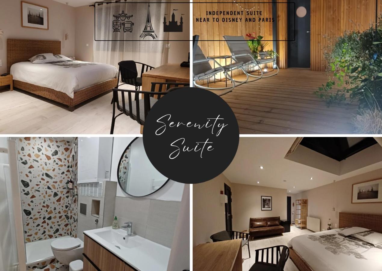 Serenity Indepedent Suite Near To Disneyland & Paris Bussy-Saint-Georges Kültér fotó